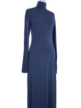 2003 Yeohlee Jersey Mockneck Gown