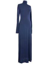 2003 Yeohlee Jersey Mockneck Gown