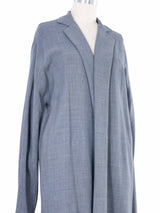 1998 Yeohlee Gray Jersey Duster Jacket arcadeshops.com