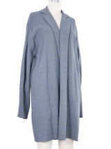 1998 Yeohlee Gray Jersey Duster Jacket arcadeshops.com