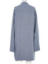 1998 Yeohlee Gray Jersey Duster Jacket arcadeshops.com