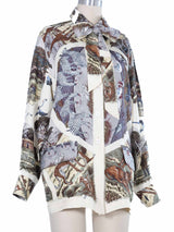 Hermes Tanzanie Silk Top Top arcadeshops.com