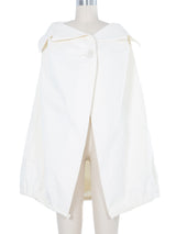 2012 Yeohlee Cream Circle Cape