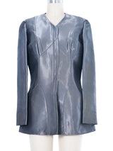 Yeohlee Metallic Bustier Blouse Jacket arcadeshops.com