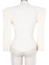 Yeohlee Ivory Felted Blouse Top arcadeshops.com