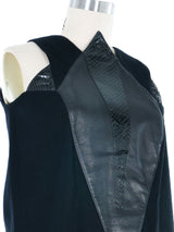 Yeohlee Leather Patchwork Tank Top arcadeshops.com