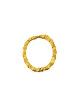 Goldtone Bamboo Bangle Jewelry arcadeshops.com