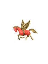 Kenneth Jay Lane Pegasus Brooch Jewelry arcadeshops.com