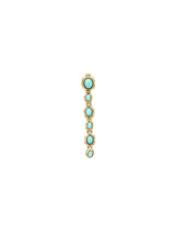 Oscar de la Renta Turquoise Drop Earrings Jewelry arcadeshops.com