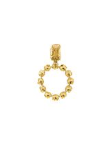 Oscar de la Renta Crystal Hoop Earrings Jewelry arcadeshops.com