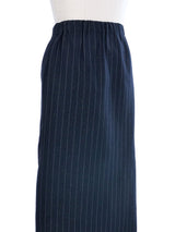 1998 Comme des Garcons Glitter Pinstripe Skirt Bottom arcadeshops.com