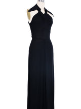 Ossie Clark Collared Wrap Dress Dress arcadeshops.com