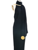 Pamela Dennis Roman Inspired Silk Evening Ensemble Dress arcadeshops.com