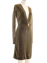 2013 Gucci Gold Lurex Dionysus Dress Dress arcadeshops.com