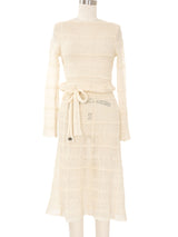 1999 Chanel Mohair Knit Sweater Dress Dress arcadeshops.com