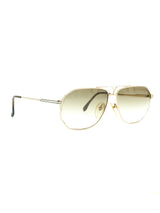 Yves Saint Laurent Chrome Frame Aviator Sunglasses Accessory arcadeshops.com