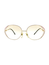 Christian Dior Red Enamel Wire Sunglasses Accessory arcadeshops.com