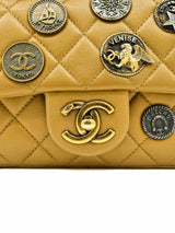 2015 Chanel Paris Dubai Medallion Flap Bag Accessory arcadeshops.com