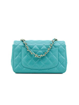 Chanel Mini Rectangular Green Lambskin Flap Bag Accessory arcadeshops.com