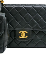 1994 Chanel Parent Child Quilted Double Bag Accessory arcadeshops.com