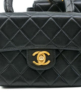 1994 Chanel Parent Child Quilted Double Bag Accessory arcadeshops.com