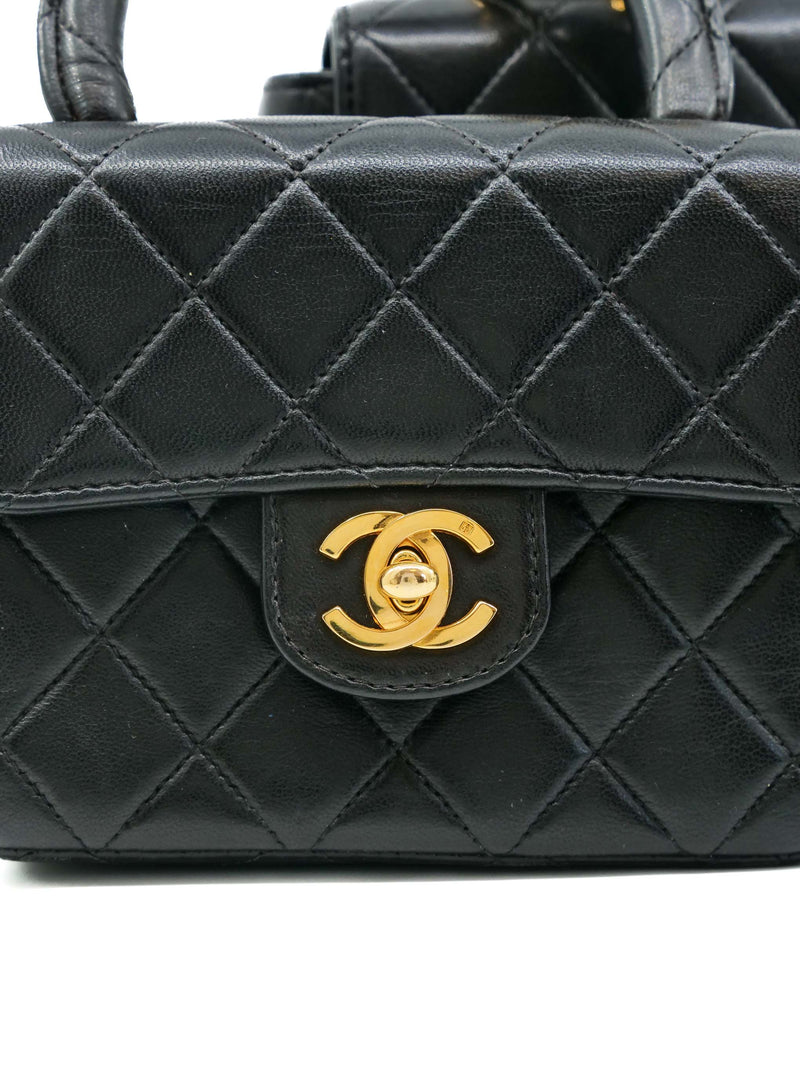 1994 Chanel Parent Child Quilted Double Bag