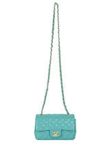 Chanel Mini Rectangular Green Lambskin Flap Bag Accessory arcadeshops.com