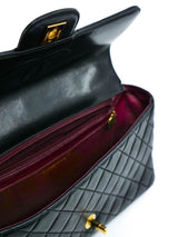 1990s Chanel Quilted Lambskin Jumbo Half Flap Accessory arcadeshops.com