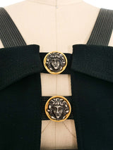1992 Gianni Versace Medusa Bondage Dress Dress arcadeshops.com