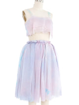 Rodarte Hand Dyed Silk Three Piece Ensemble Suit arcadeshops.com