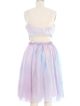 Rodarte Hand Dyed Silk Three Piece Ensemble Suit arcadeshops.com