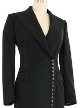 Dolce & Gabbana Hook and Eye Mini Coat Dress Dress arcadeshops.com