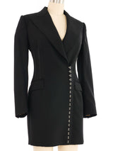 Dolce & Gabbana Hook and Eye Mini Coat Dress Dress arcadeshops.com