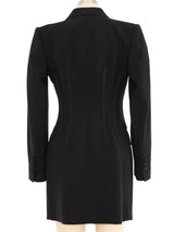 Dolce & Gabbana Hook and Eye Mini Coat Dress Dress arcadeshops.com