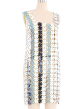 Paco Rabanne Striped Disc Dress Dress arcadeshops.com