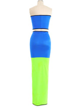 Giorgio di Sant'Angelo Colorblock Jersey Ensemble Suit arcadeshops.com