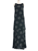 Chloe by Karl Lagerfeld Printed Silk Tunic Skirt Ensemble Suit arcadeshops.com