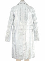 Christian Dior Silver Foil Fire Jacket Jacket arcadeshops.com