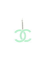 Chanel Acrylic Logo Drop Earrings Jewelry arcadeshops.com