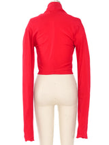 1991 Dolce & Gabbana Red Shrug Top Top arcadeshops.com