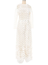 Galanos Three Piece Lace Bridal Ensemble Suit arcadeshops.com