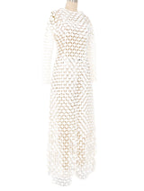 Galanos Three Piece Lace Bridal Ensemble Suit arcadeshops.com