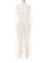 Galanos Three Piece Lace Bridal Ensemble Suit arcadeshops.com