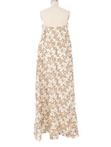 Travilla Lace Strapless Gown Dress arcadeshops.com