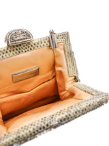 Judith Leiber Metallic Karung Deco Bag Accessory arcadeshops.com