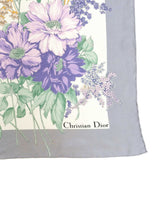 Christian Dior Pastel Floral Scarf Accessory arcadeshops.com
