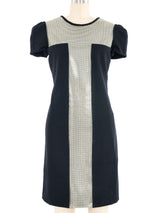2012 Versace Chainmail Trimmed Dress Dress arcadeshops.com