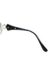 Courreges Architectural Metal Frame Sunglasses