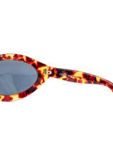 Gucci Wraparound Tortoise Sunglasses