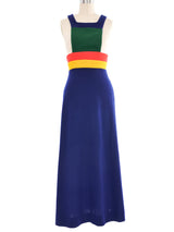 1970s Rainbow Jumper Maxi Dress Dress arcadeshops.com